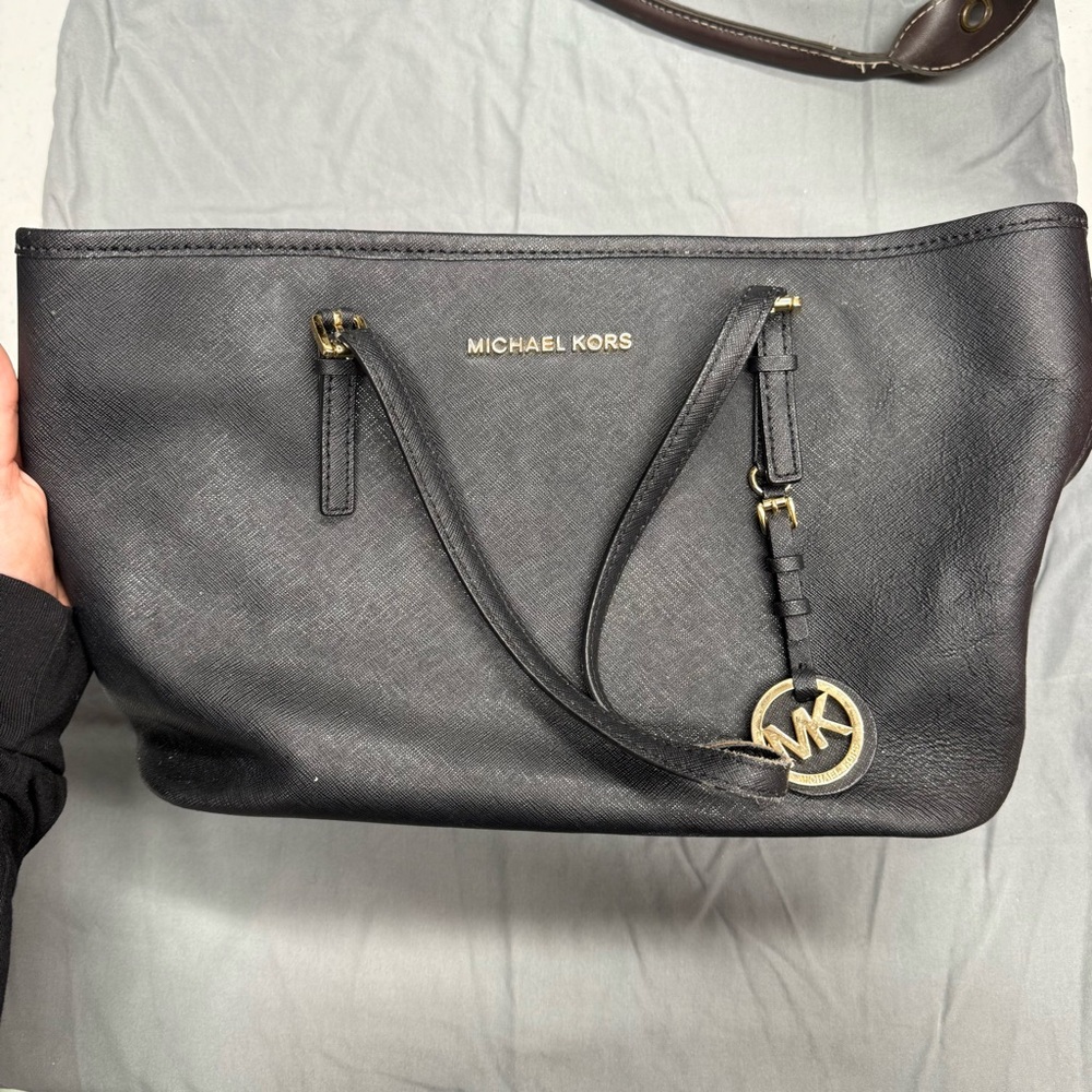 Michael Kors Black Tote Bag